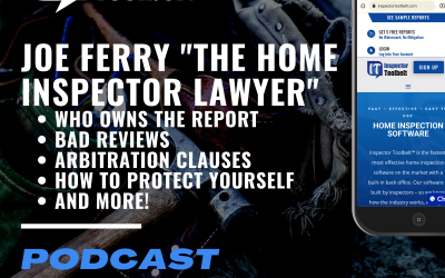 Joe Ferry “The Home Inspector Lawyer” on Home Inspection Law