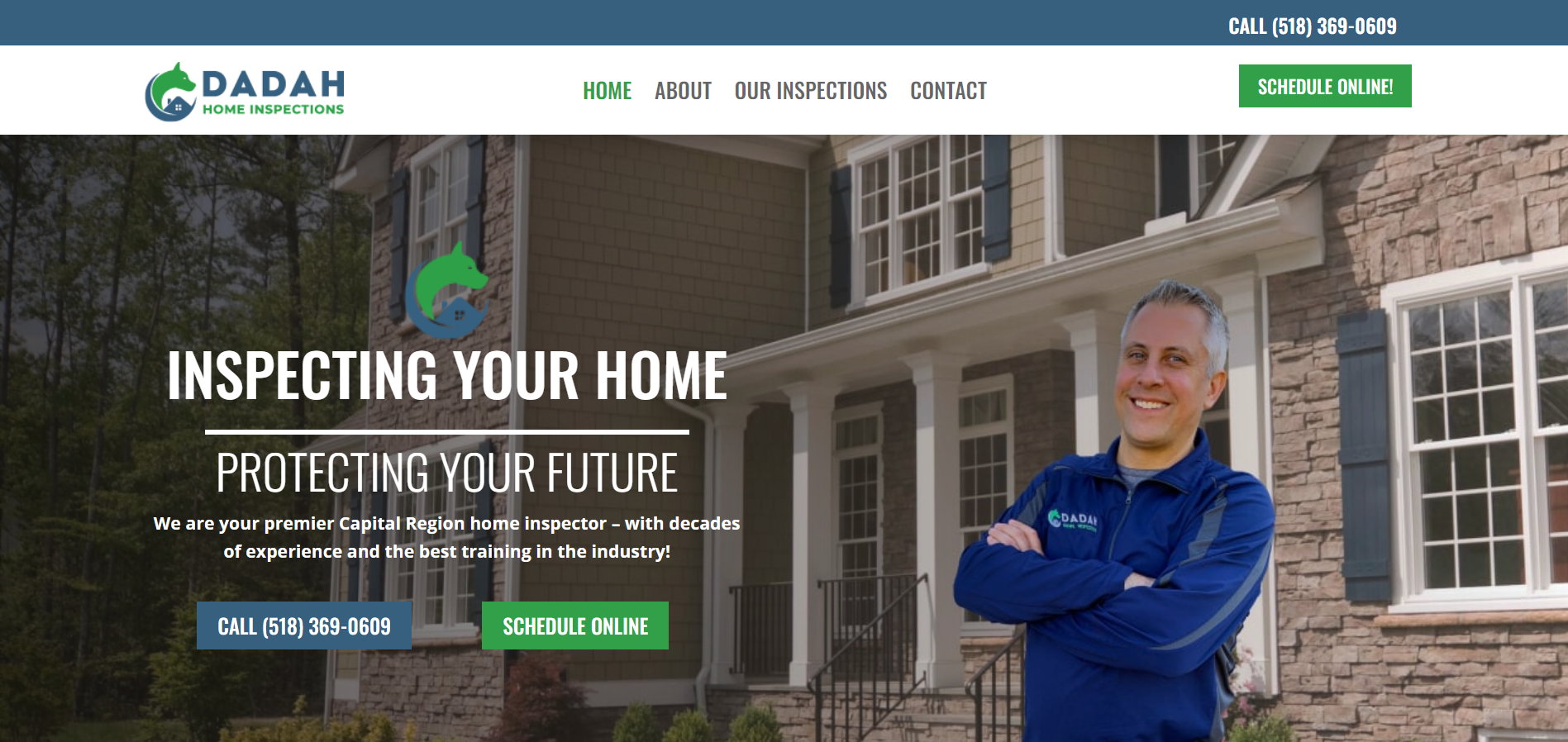 Website Design for Home Inspector