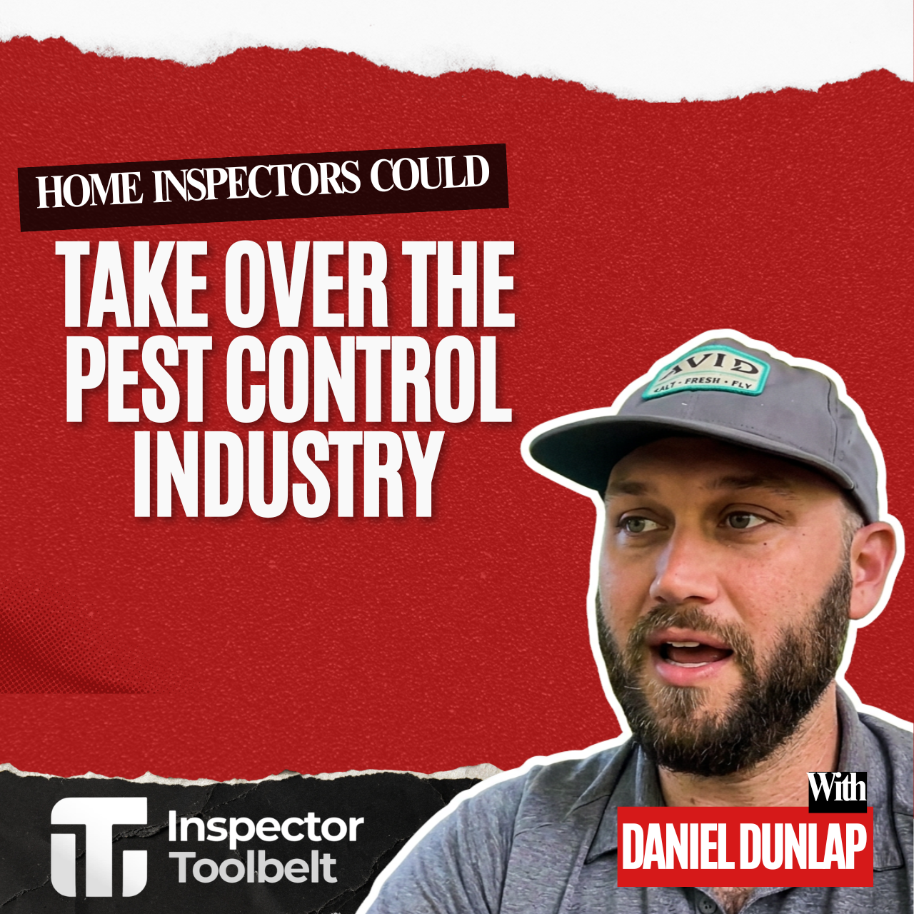 Ian Mayer of IM Home Inspections, left, and Inspector Toolbelt Talk host Ian Robertson, right, with the text “Million Dollar Success with Ian Mayer.”