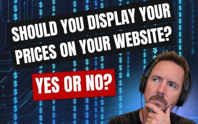 Should You Display Your Prices on Your Website?